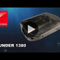 USB Düsen Flunder 3D Lapos fúvókák a csatorna aljának tisztításához, 100-1000 mm